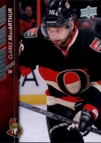 #132 Clarke MacArthur - Ottawa Senators - 2015-16 Upper Deck Hockey
