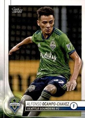 #132 Alfonso Ocampo-Chavez - Seattle Sounders FC - 2020 Topps MLS Soccer