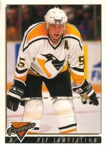 #132 Ulf Samuelsson - Pittsburgh Penguins - 1993-94 O-Pee-Chee Premier Hockey