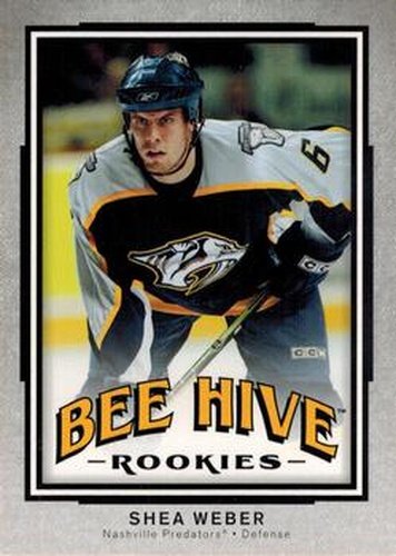 #132 Shea Weber - Nashville Predators - 2006-07 Upper Deck Beehive Hockey