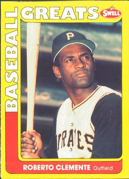 #132 Roberto Clemente - Pittsburgh Pirates - 1991 Swell Baseball Greats