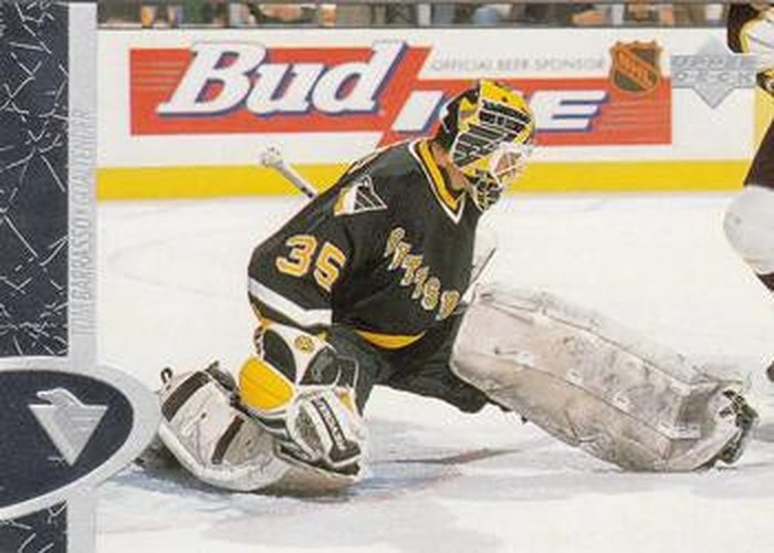 #132 Tom Barrasso - Pittsburgh Penguins - 1996-97 Upper Deck Hockey