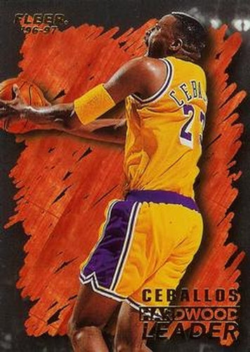 #132 Cedric Ceballos - Los Angeles Lakers - 1996-97 Fleer Basketball