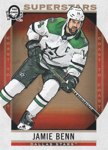 #132 Jamie Benn - Dallas Stars - 2018-19 O-Pee-Chee Coast to Coast Hockey