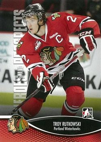 #132 Troy Rutkowski - Portland Winterhawks - 2012-13 In The Game Heroes and Prospects Hockey