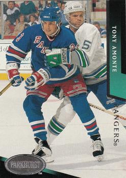 #132 Tony Amonte - New York Rangers - 1993-94 Parkhurst Hockey