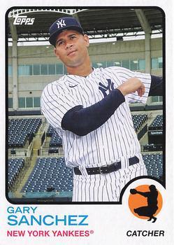 #132 Gary Sanchez - New York Yankees - 2021 Topps Archives Baseball