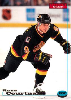 #132 Russ Courtnall - Vancouver Canucks - 1996-97 SkyBox Impact Hockey