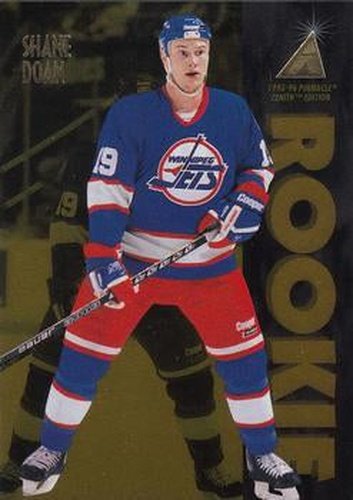 #132 Shane Doan - Winnipeg Jets - 1995-96 Zenith Hockey