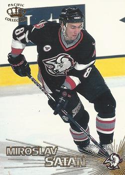 #132 Miroslav Satan - Buffalo Sabres - 1997-98 Pacific Crown Hockey