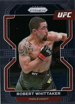 #132 Robert Whittaker - 2022 Panini Prizm UFC MMA