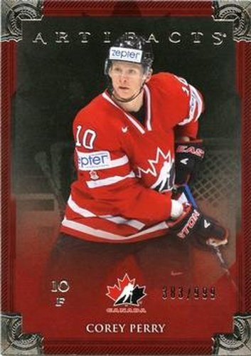 #132 Corey Perry - Canada - 2013-14 Upper Deck Artifacts Hockey