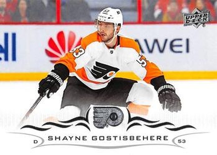 #132 Shayne Gostisbehere - Philadelphia Flyers - 2018-19 Upper Deck Hockey