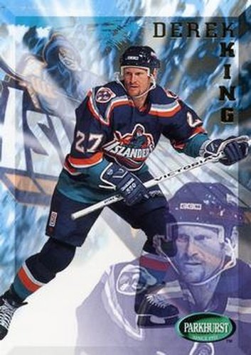 #132 Derek King - New York Islanders - 1995-96 Parkhurst International Hockey