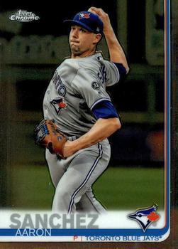 #132 Aaron Sanchez - Toronto Blue Jays - 2019 Topps Chrome Baseball