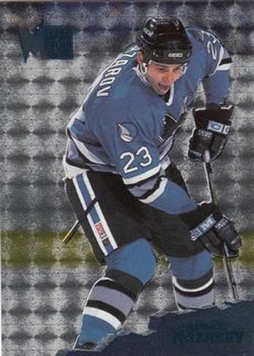 #132 Andrei Nazarov - San Jose Sharks - 1995-96 Metal Hockey