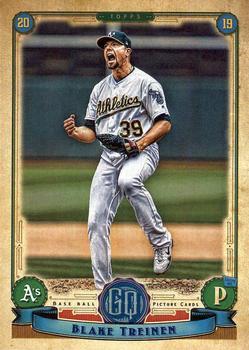 #132 Blake Treinen - Oakland Athletics - 2019 Topps Gypsy Queen Baseball