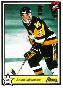 #132 Bruno Lajeunesse - Beauport Harfangs - 1990-91 7th Inning Sketch QMJHL Hockey