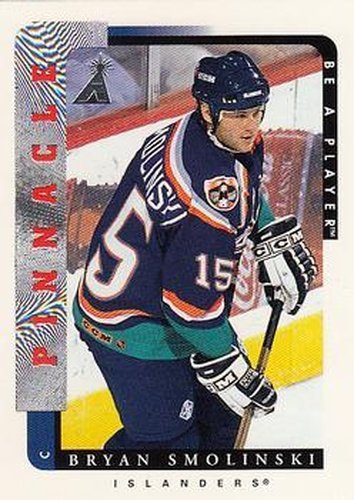 #132 Bryan Smolinski - New York Islanders - 1996-97 Pinnacle Be a Player Hockey