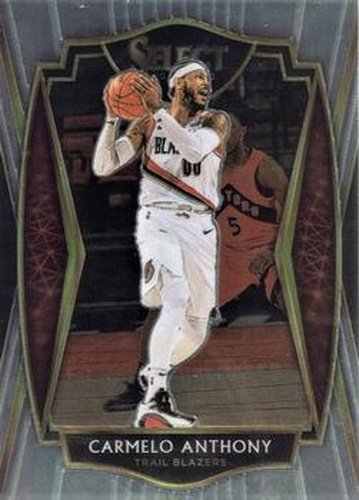 #132 Carmelo Anthony - Portland Trail Blazers - 2020-21 Panini Select Basketball