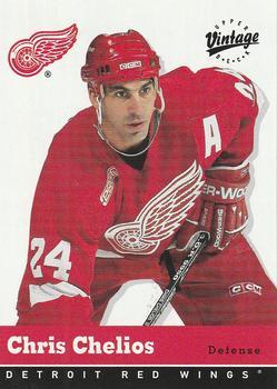#132 Chris Chelios - Detroit Red Wings - 2000-01 Upper Deck Vintage Hockey
