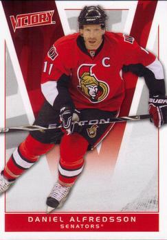 #132 Daniel Alfredsson - Ottawa Senators - 2010-11 Upper Deck Victory Hockey