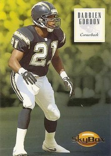 #132 Darrien Gordon - San Diego Chargers - 1994 SkyBox Premium Football