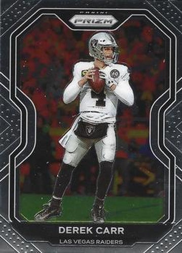#132 Derek Carr - Las Vegas Raiders - 2020 Panini Prizm Football