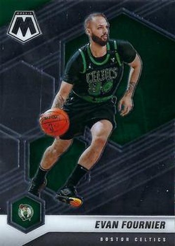 #132 Evan Fournier - Boston Celtics - 2020-21 Panini Mosaic Basketball