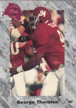 #132 George Thornton - San Diego Chargers - 1991 Classic Four Sport