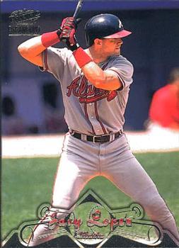 #132 Javy Lopez - Atlanta Braves - 1998 Pacific Paramount Baseball