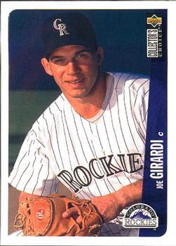 #132 Joe Girardi - Colorado Rockies - 1996 Collector's Choice Baseball