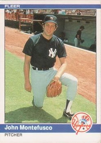 #132 John Montefusco - New York Yankees - 1984 Fleer Baseball