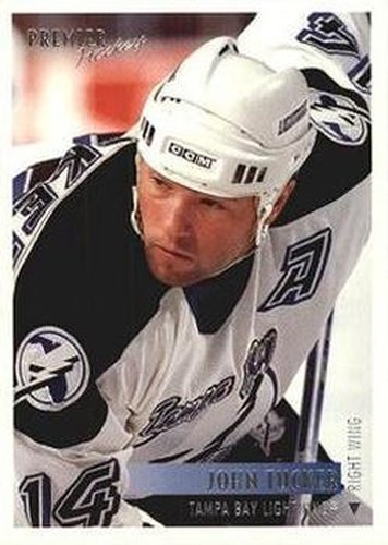 #132 John Tucker - Tampa Bay Lightning - 1994-95 Topps Premier Hockey