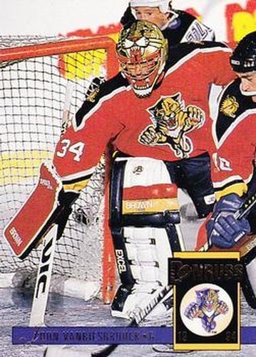 #132 John Vanbiesbrouck - Florida Panthers - 1993-94 Donruss Hockey