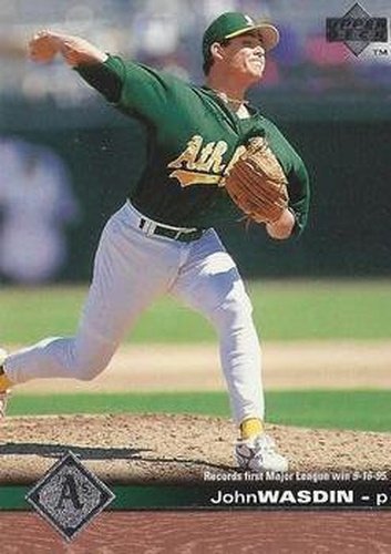#132 John Wasdin - Oakland Athletics - 1997 Upper Deck Baseball