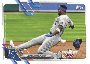#132 Jorge Soler - Kansas City Royals - 2021 Topps Opening Day Baseball