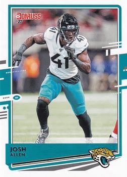 #132 Josh Allen - Jacksonville Jaguars - 2020 Donruss Football
