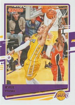 #132 Kyle Kuzma - Los Angeles Lakers - 2020-21 Donruss Basketball