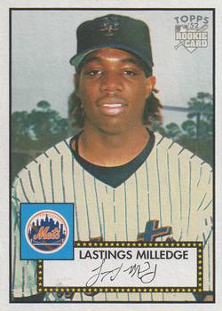 #132 Lastings Milledge - New York Mets - 2006 Topps 1952 Edition Baseball