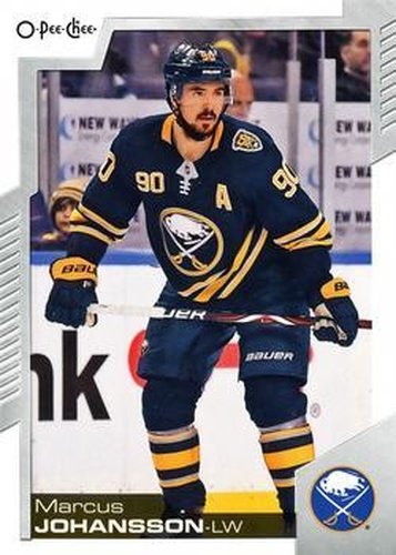 #132 Marcus Johansson - Buffalo Sabres - 2020-21 O-Pee-Chee Hockey
