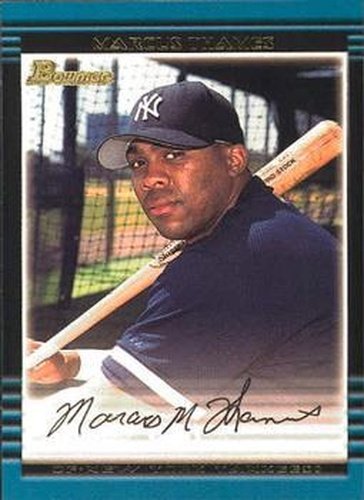#132 Marcus Thames - New York Yankees - 2002 Bowman Baseball