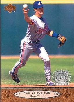 #132 Mark Grudzielanek - Montreal Expos - 1996 Upper Deck Baseball