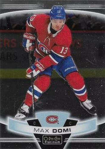 #132 Max Domi - Montreal Canadiens - 2019-20 O-Pee-Chee Platinum Hockey