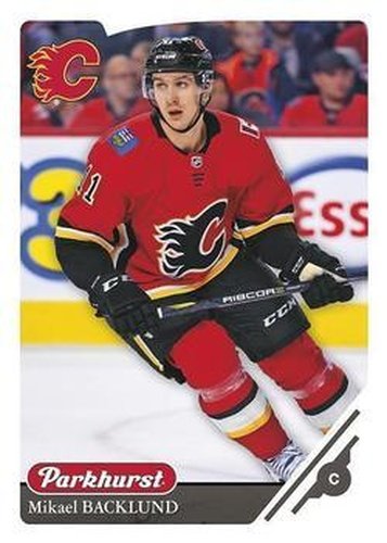 #132 Mikael Backlund - Calgary Flames - 2018-19 Parkhurst Hockey