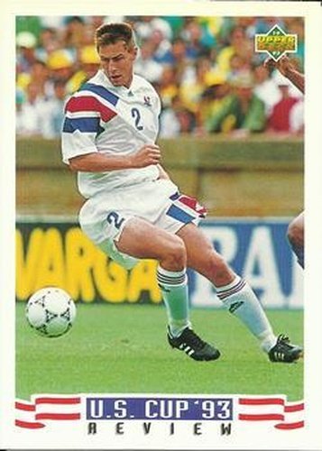 #132 Mike Lapper - USA - 1993 Upper Deck World Cup Preview English/Spanish Soccer