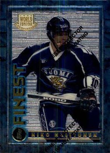 #132 Niko Halttunen - Finland - 1994-95 Finest Hockey