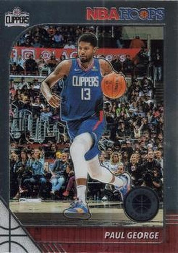 #132 Paul George - Los Angeles Clippers - 2019-20 Hoops Premium Stock Basketball