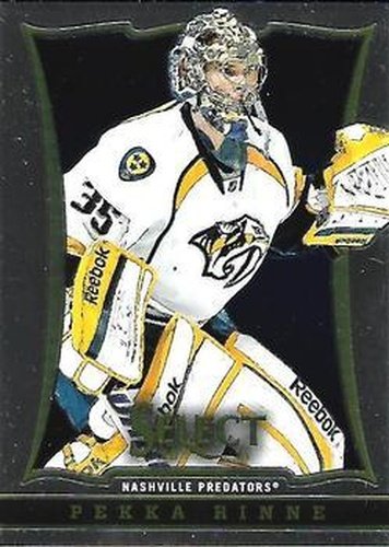 #132 Pekka Rinne - Nashville Predators - 2013-14 Panini Select Hockey