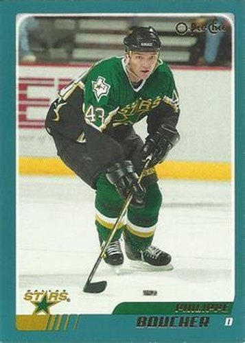 #132 Philippe Boucher - Dallas Stars - 2003-04 O-Pee-Chee Hockey